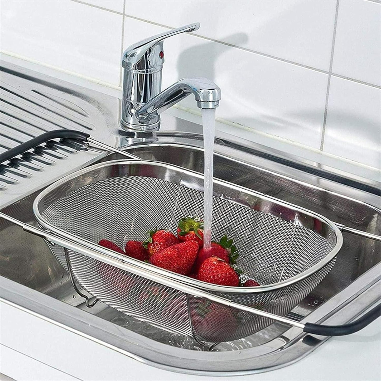 Stainless Steel Oval Colander