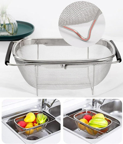 Stainless Steel Oval Colander